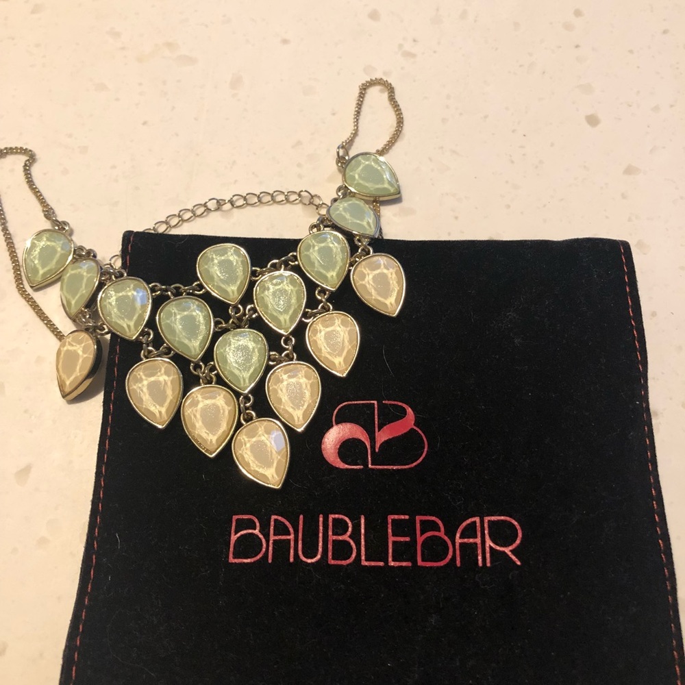 BAUBLE BAR chandelier necklace. Dust bag included.